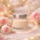 🕯️ Bougie parfumée classique - Rose pétillante