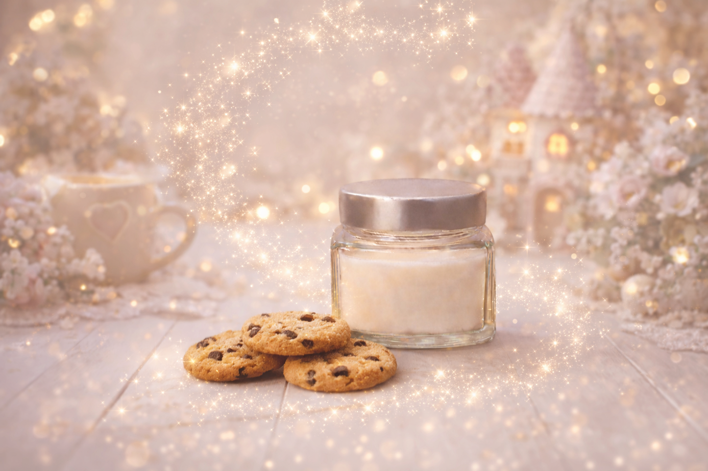 🕯️ Bougie parfumée classique - Cookie chocolat