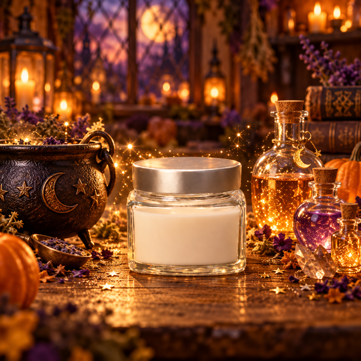 🕯️ Bougie parfumée classique - Magie noire