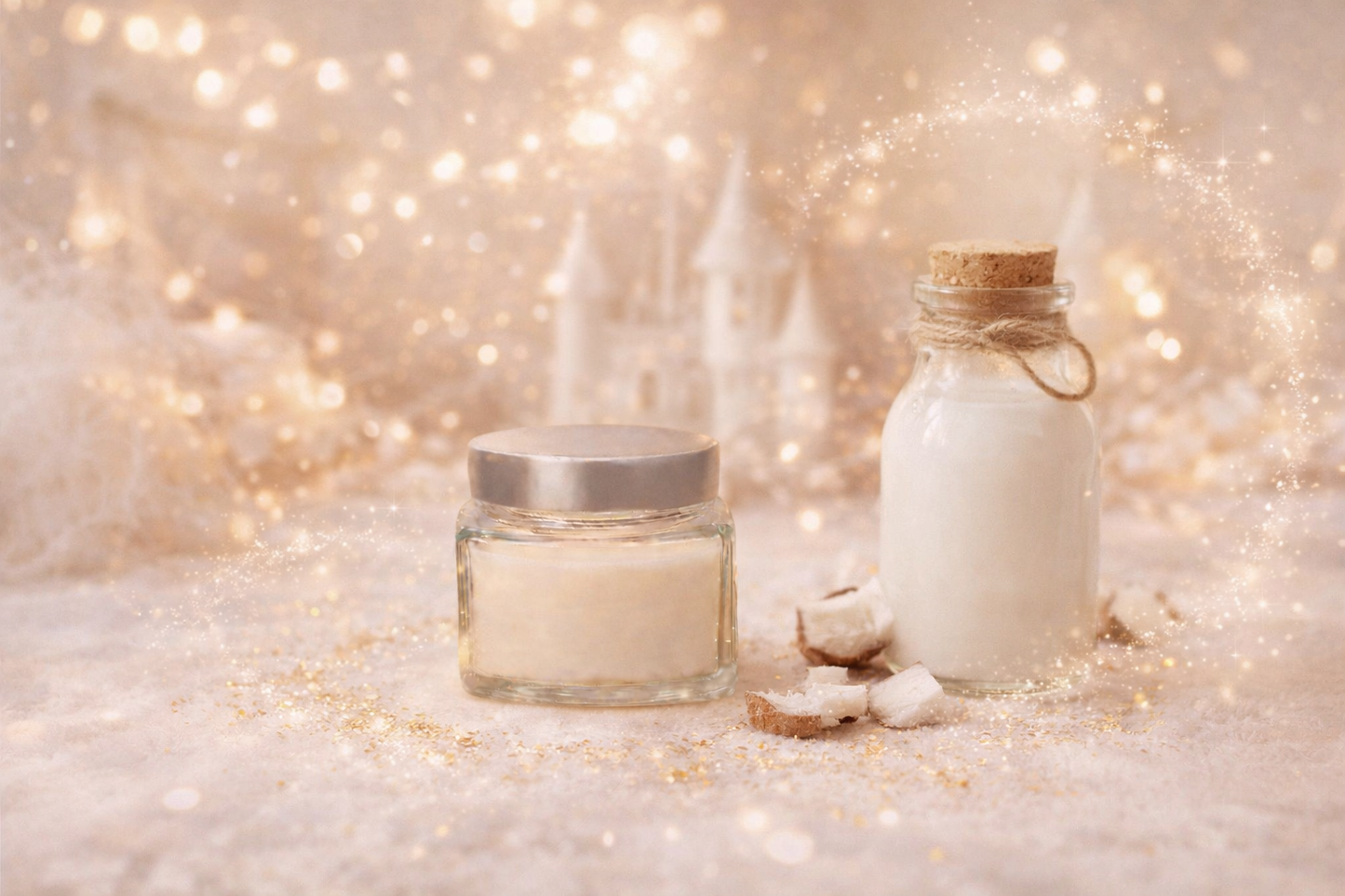 🕯️ Bougie parfumée classique - Lait de coco