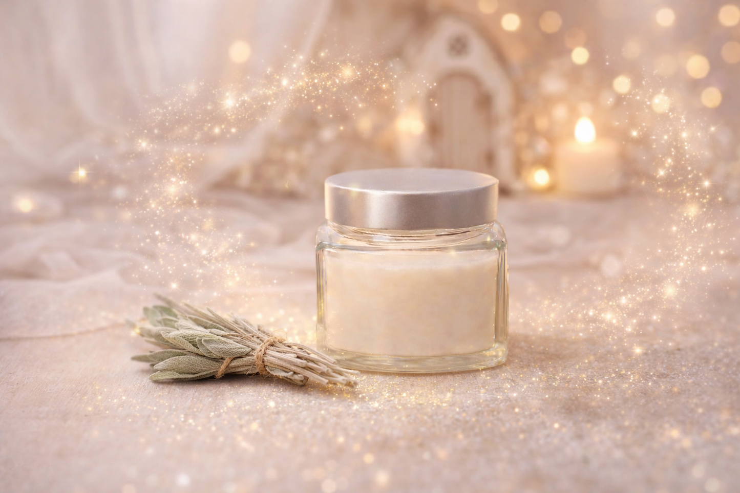 🕯️ Bougie parfumée classique - Sauge