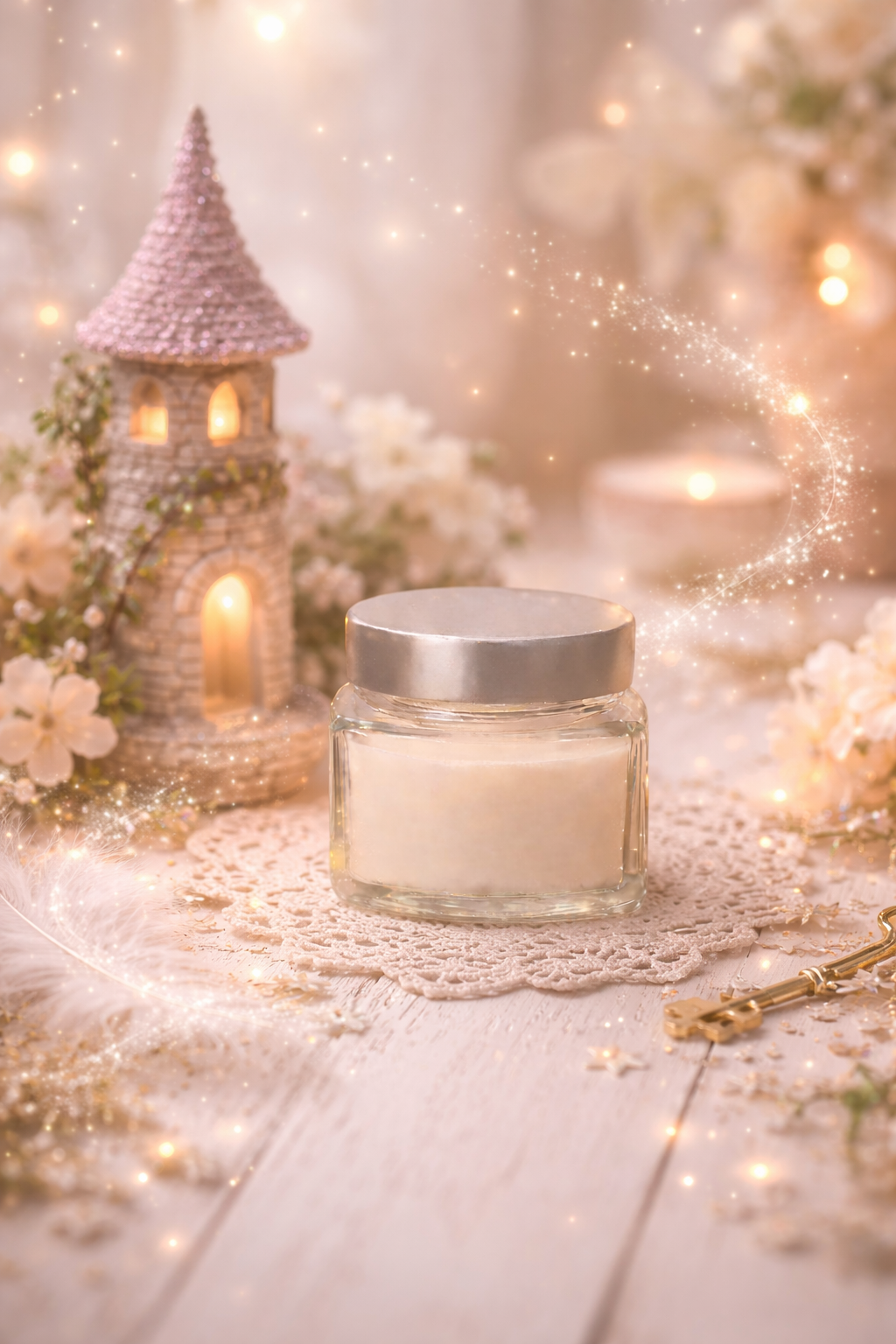 🕯️ Bougie parfumée classique - Raiponce