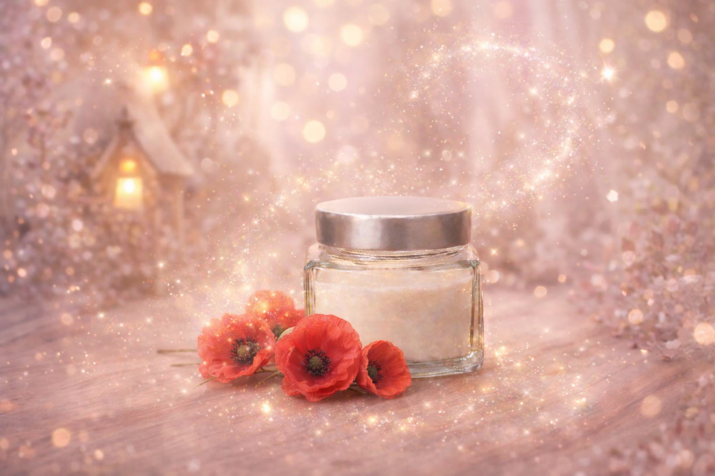 🕯️ Bougie parfumée classique - Coquelicot