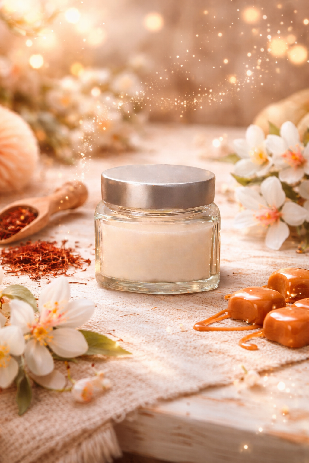 🕯️ Bougie parfumée classique - Velours intime
