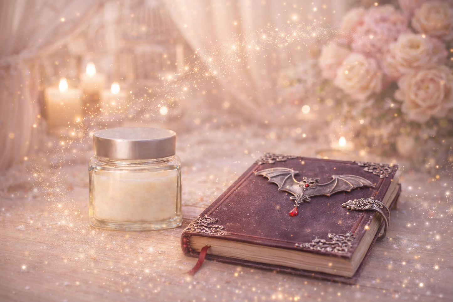 🕯️ Bougie parfumée classique - Journal du vampire