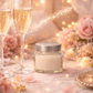 🕯️ Bougie parfumée classique - Coupe de champagne