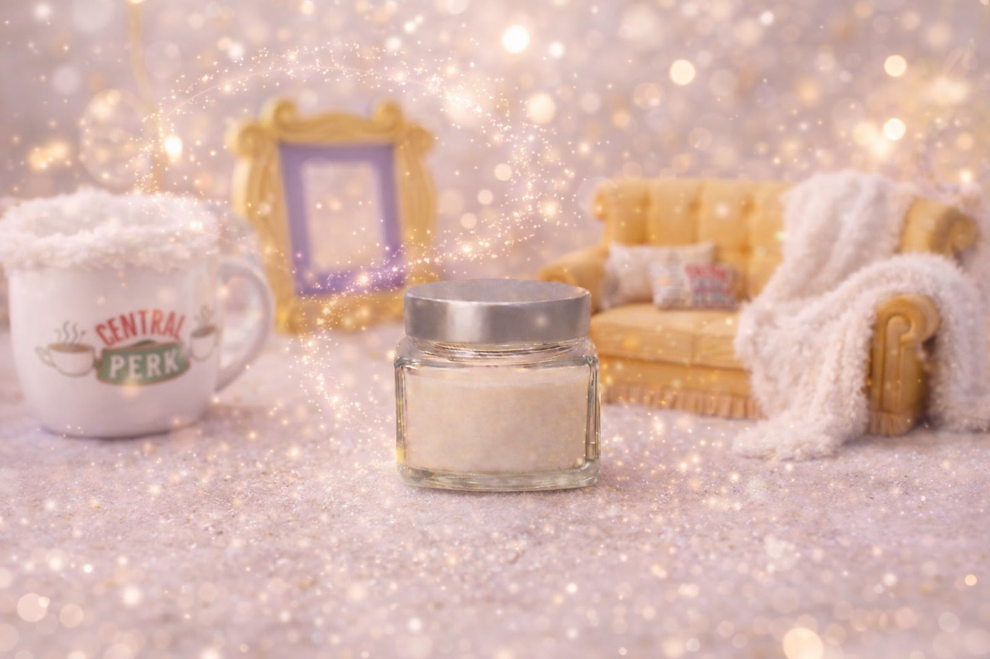 🕯️ Bougie parfumée classique - Les amis