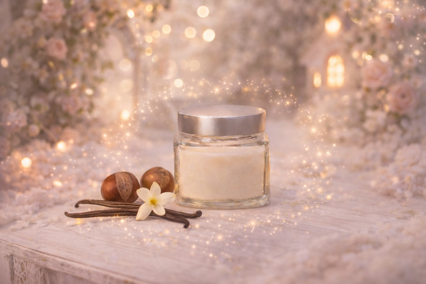 🕯️ Bougie parfumée classique - Vanille châtaigne