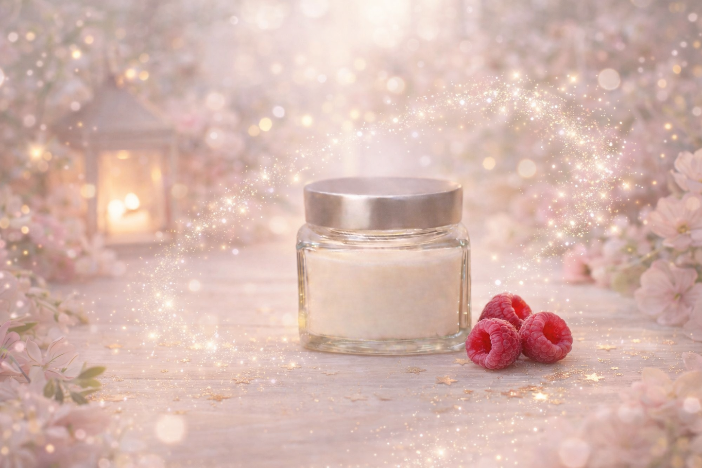 🕯️ Bougie parfumée classique - Framboise