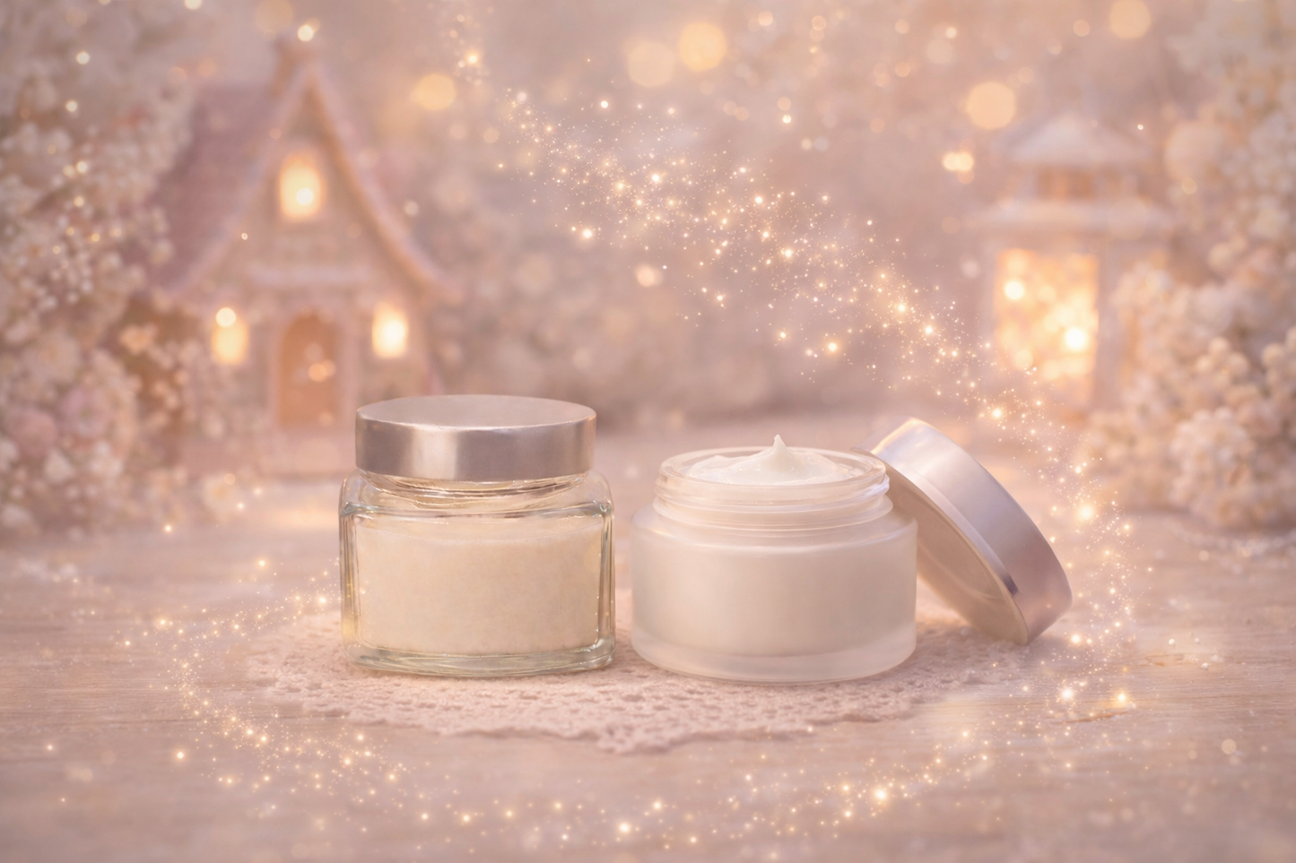 🕯️ Bougie parfumée classique - Crème de soin