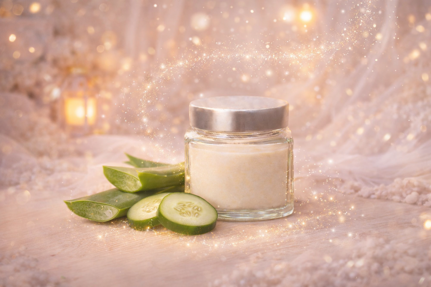 🕯️ Bougie parfumée classique - Aloe vera concombre
