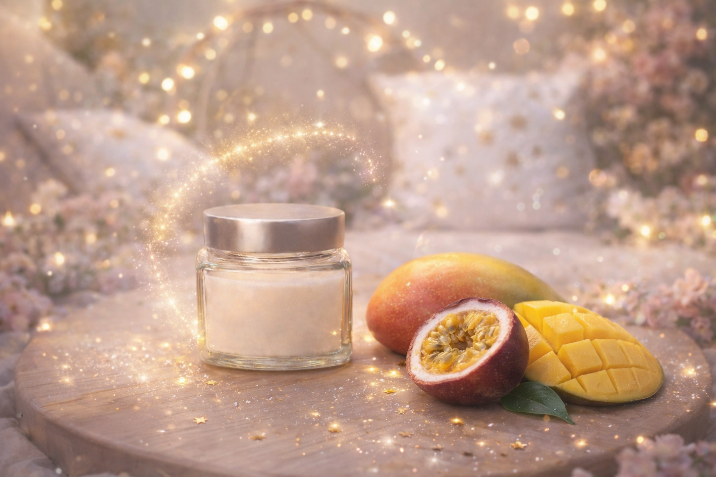 🕯️ Bougie parfumée classique - Mangue et fruit de la passion