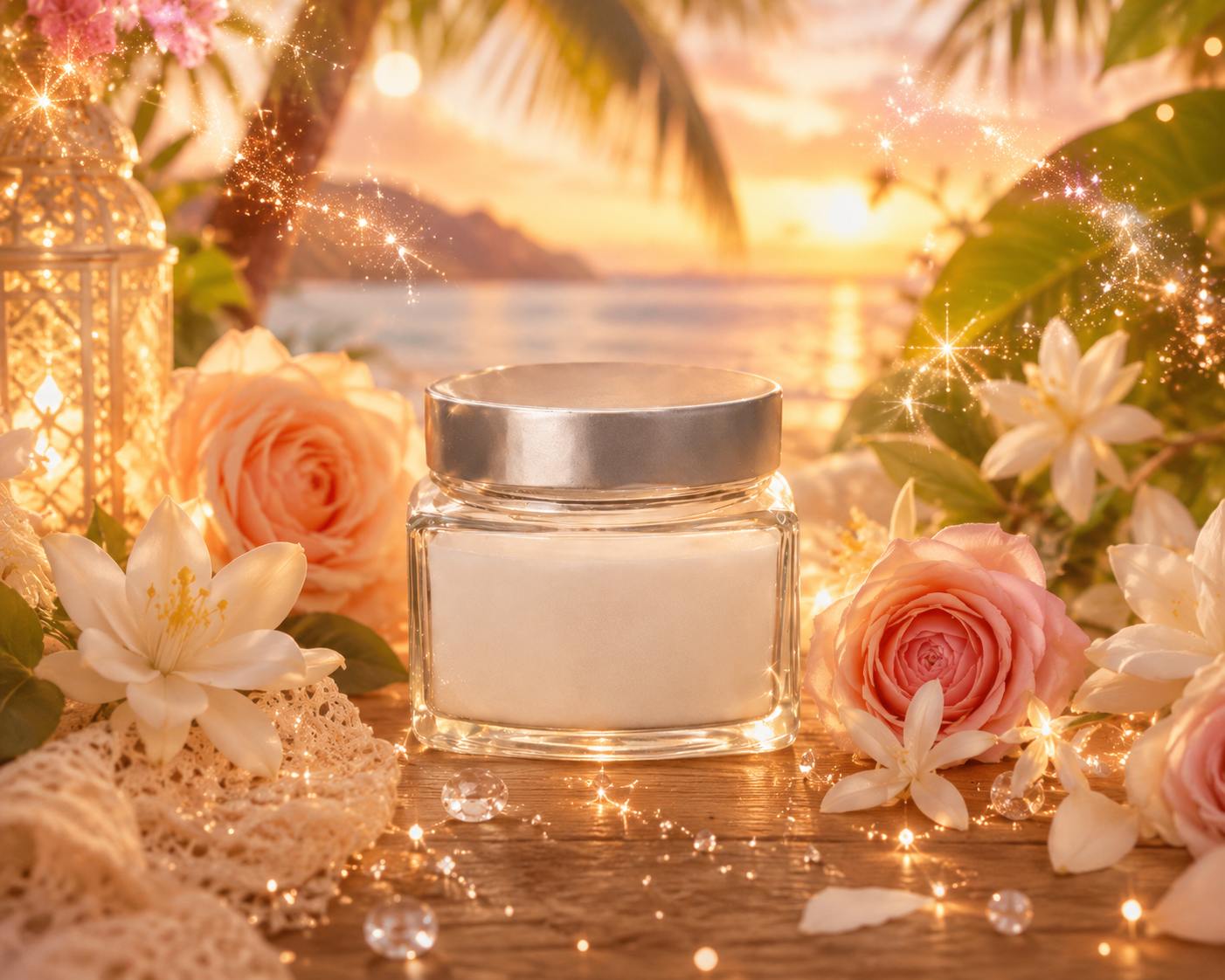 🕯️ Bougie parfumée classique - Tropique intense