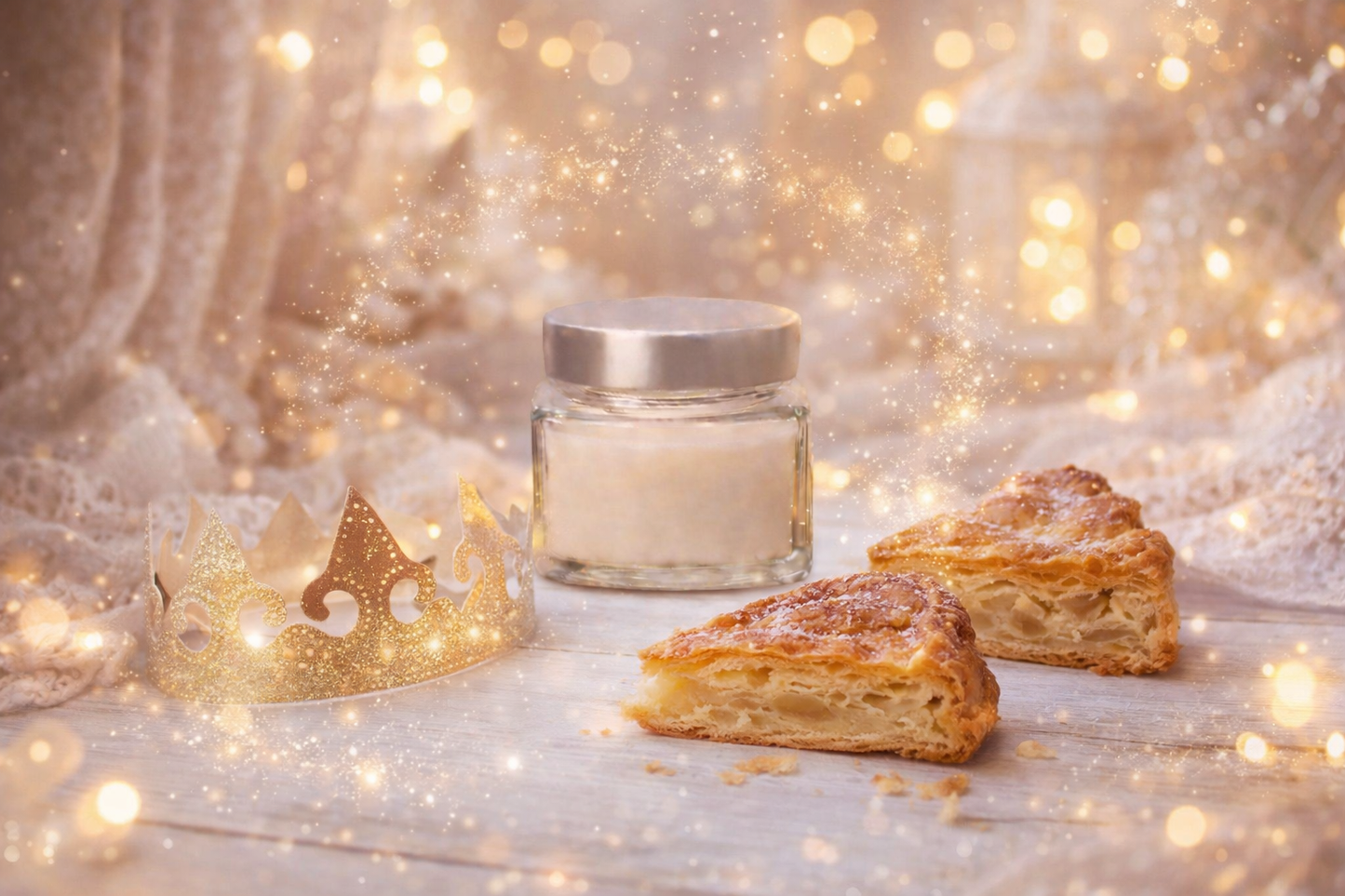 🕯️ Bougie parfumée classique - Galette des Rois