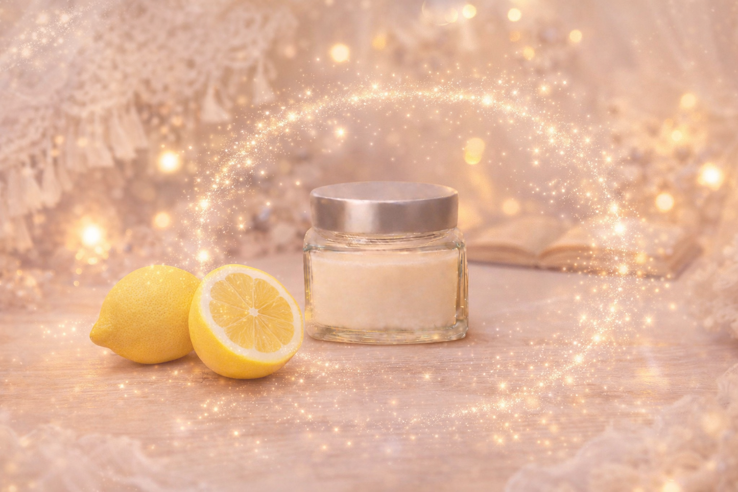 🕯️ Bougie parfumée classique - Citron