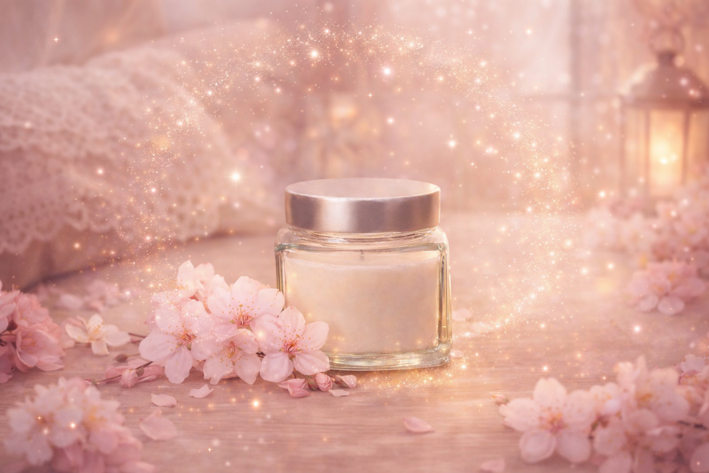 🕯️ Bougie parfumée classique - Sakura