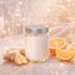 🕯️ Bougie parfumée classique - Gingembre et orange