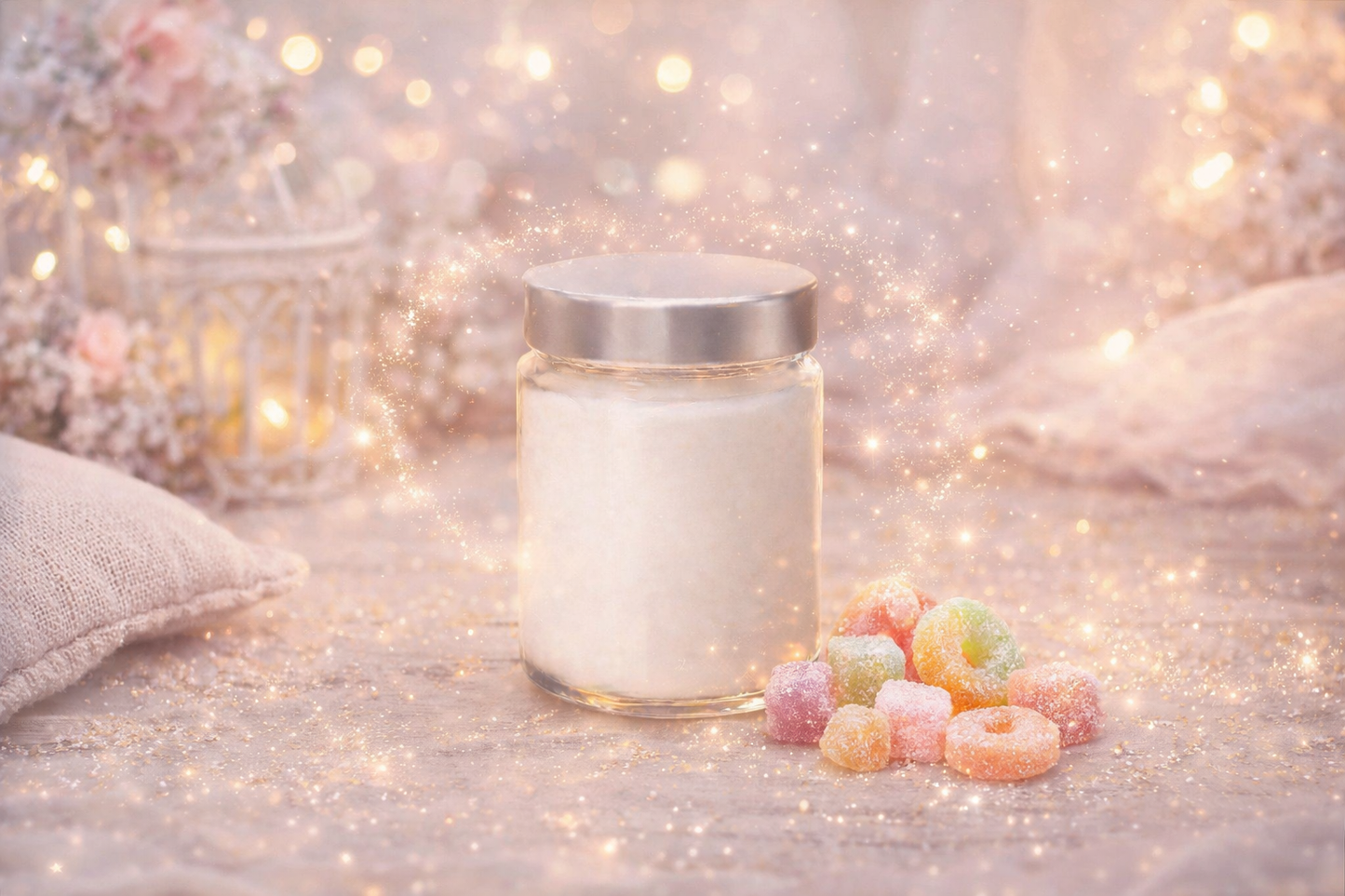 🕯️ Bougie parfumée classique - Crash bonbon