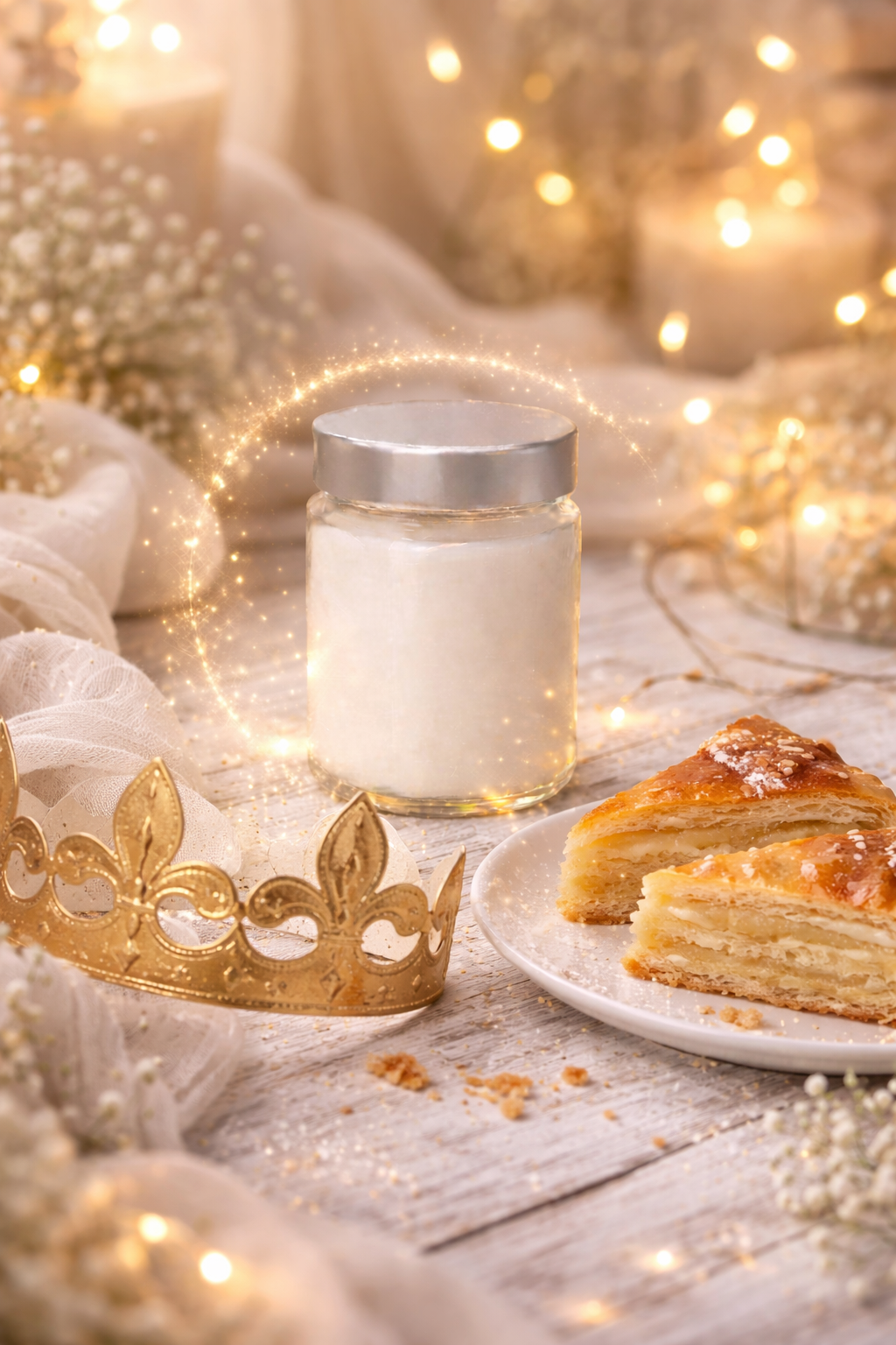 🕯️ Bougie parfumée classique - Galette des Rois