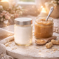 🕯️ Bougie parfumée classique - Beurre de cacahuète