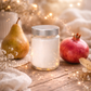 🕯️ Bougie parfumée classique - Poire et grenade