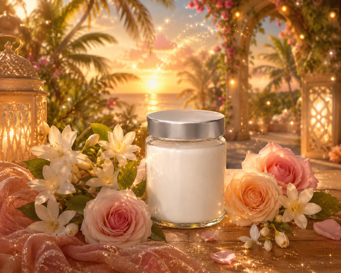 🕯️ Bougie parfumée classique - Tropique intense