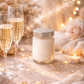 🕯️ Bougie parfumée classique - Coupe de champagne