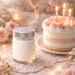 🕯️ Bougie parfumée classique - Gâteau d'anniversaire
