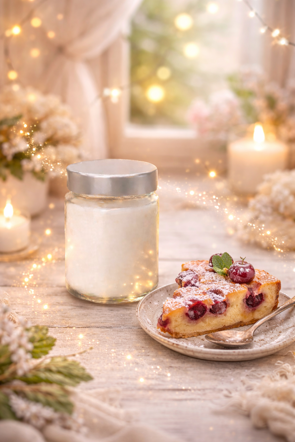 🕯️ Bougie parfumée classique - Clafoutis
