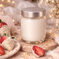 🕯️ Bougie parfumée classique - Fraise chocolat blanc