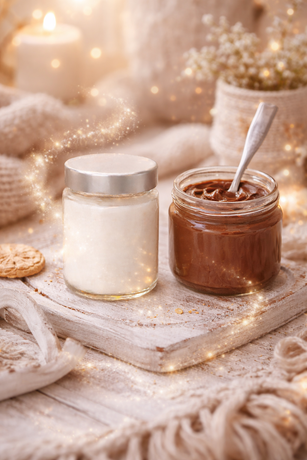 🕯️ Bougie parfumée classique - Pâte à tartiner