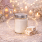 🕯️ Bougie parfumée classique - Nougat blanc