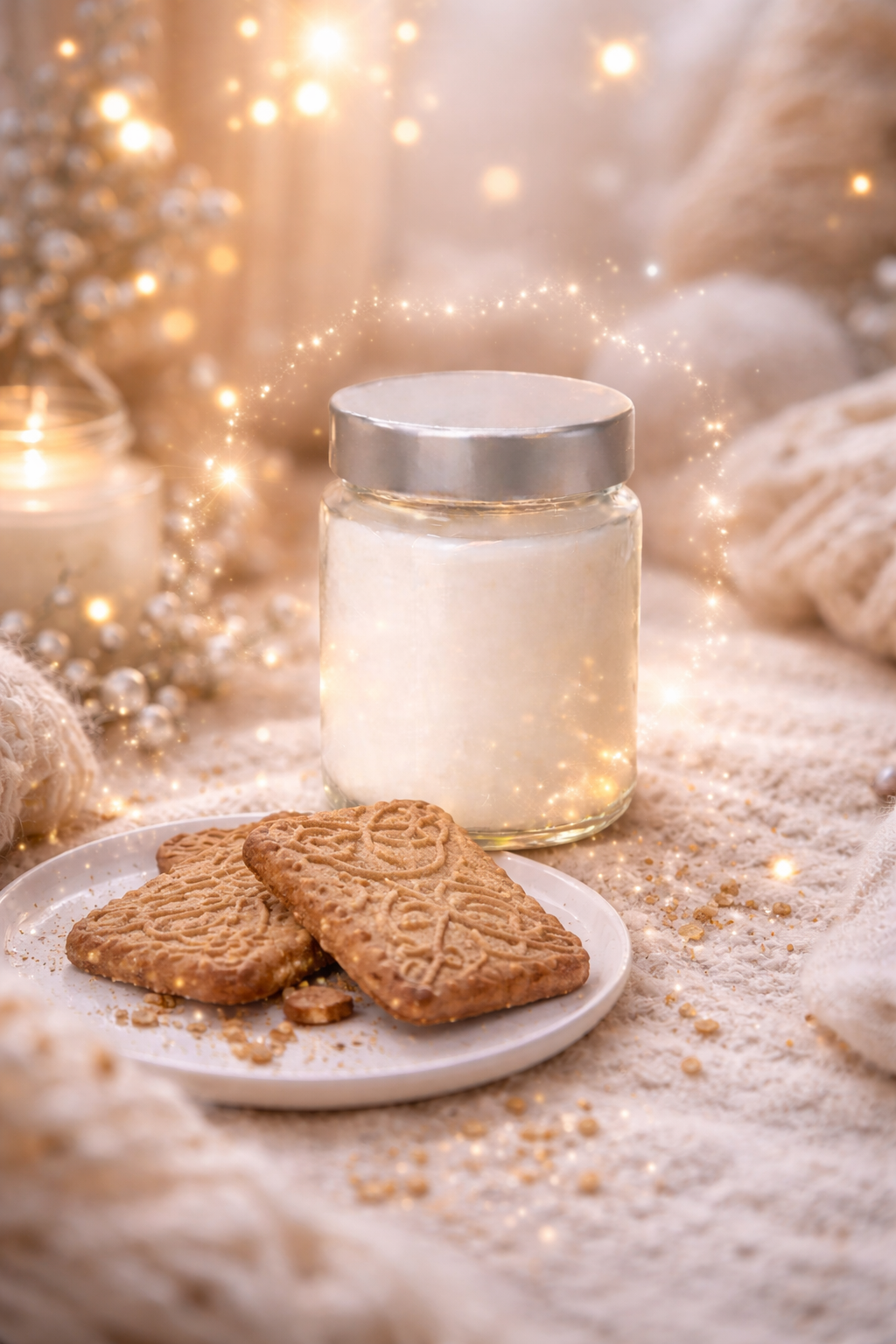 🕯️ Bougie parfumée classique - Speculoos