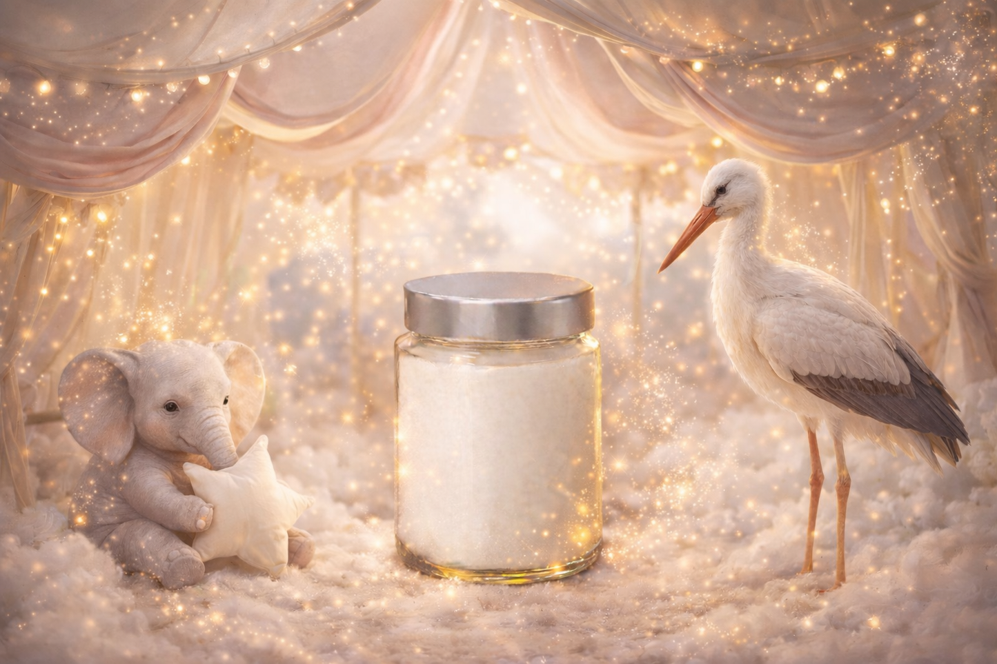 🕯️ Bougie parfumée classique - Snack au cirque