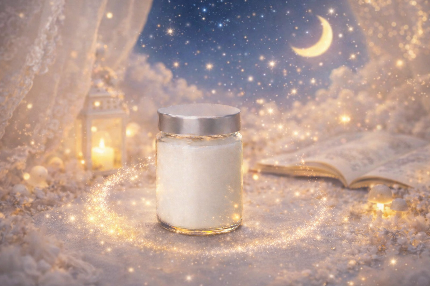 🕯️ Bougie parfumée classique - Nuit étoilée