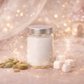 🕯️ Bougie parfumée classique - Pistache et guimauve