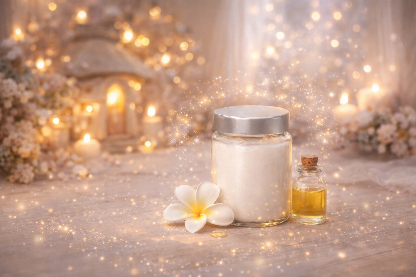 🕯️ Bougie parfumée classique - Monoï