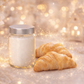 🕯️ Bougie parfumée classique - Croissant au beurre