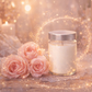 🕯️ Bougie parfumée classique - Rose pétillante