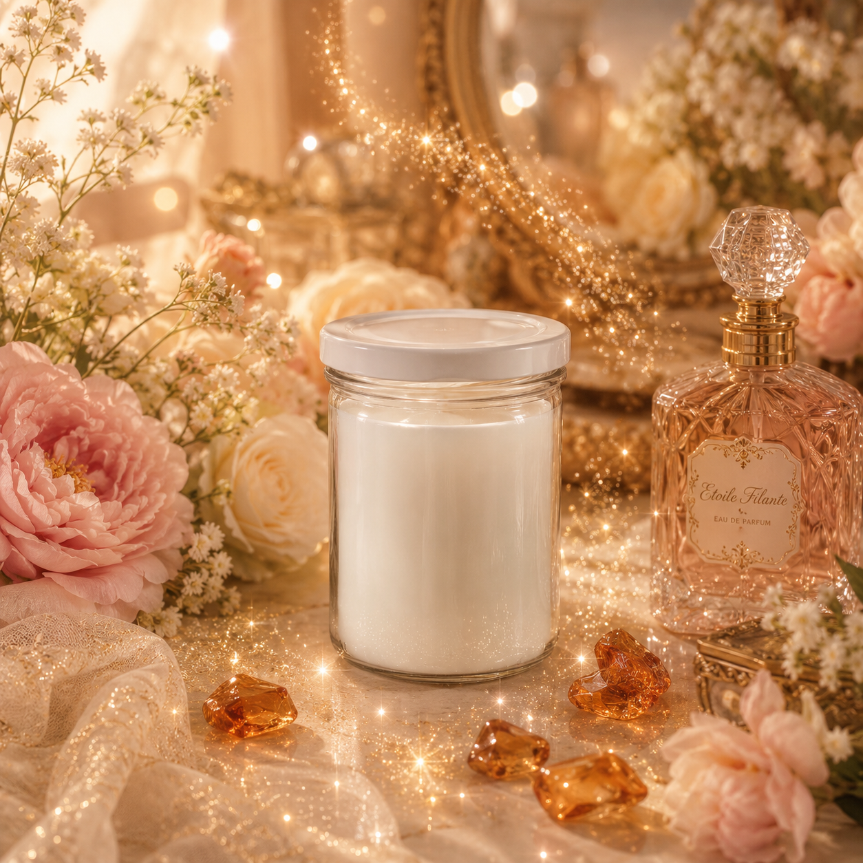 🕯️ Bougie parfumée classique - Hypnotique