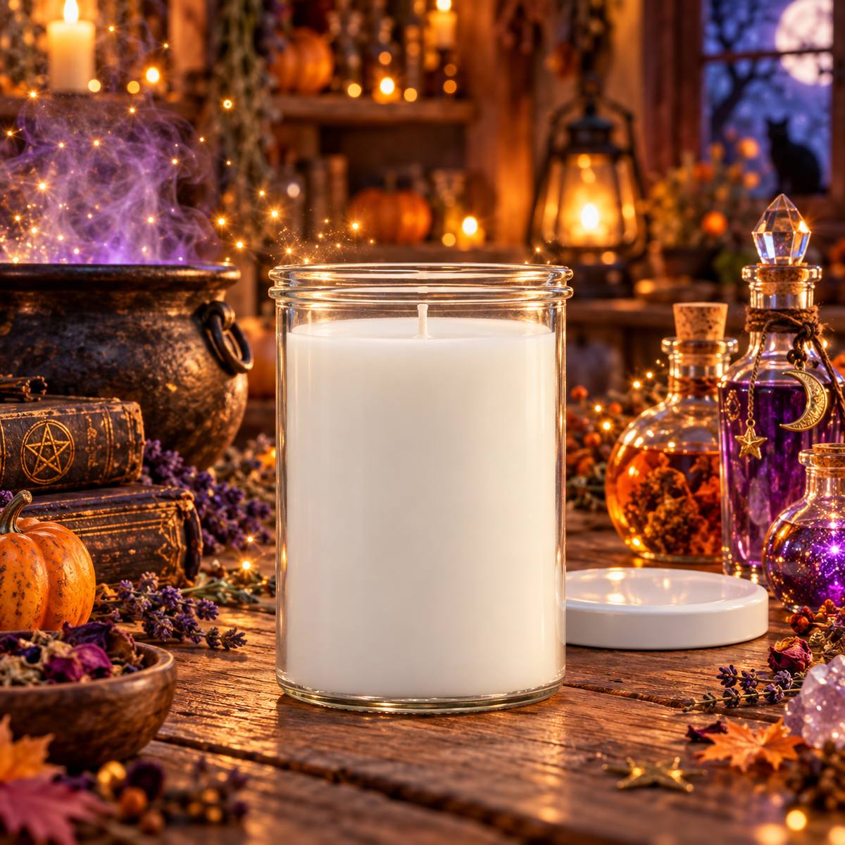 🕯️ Bougie parfumée classique - Magie noire
