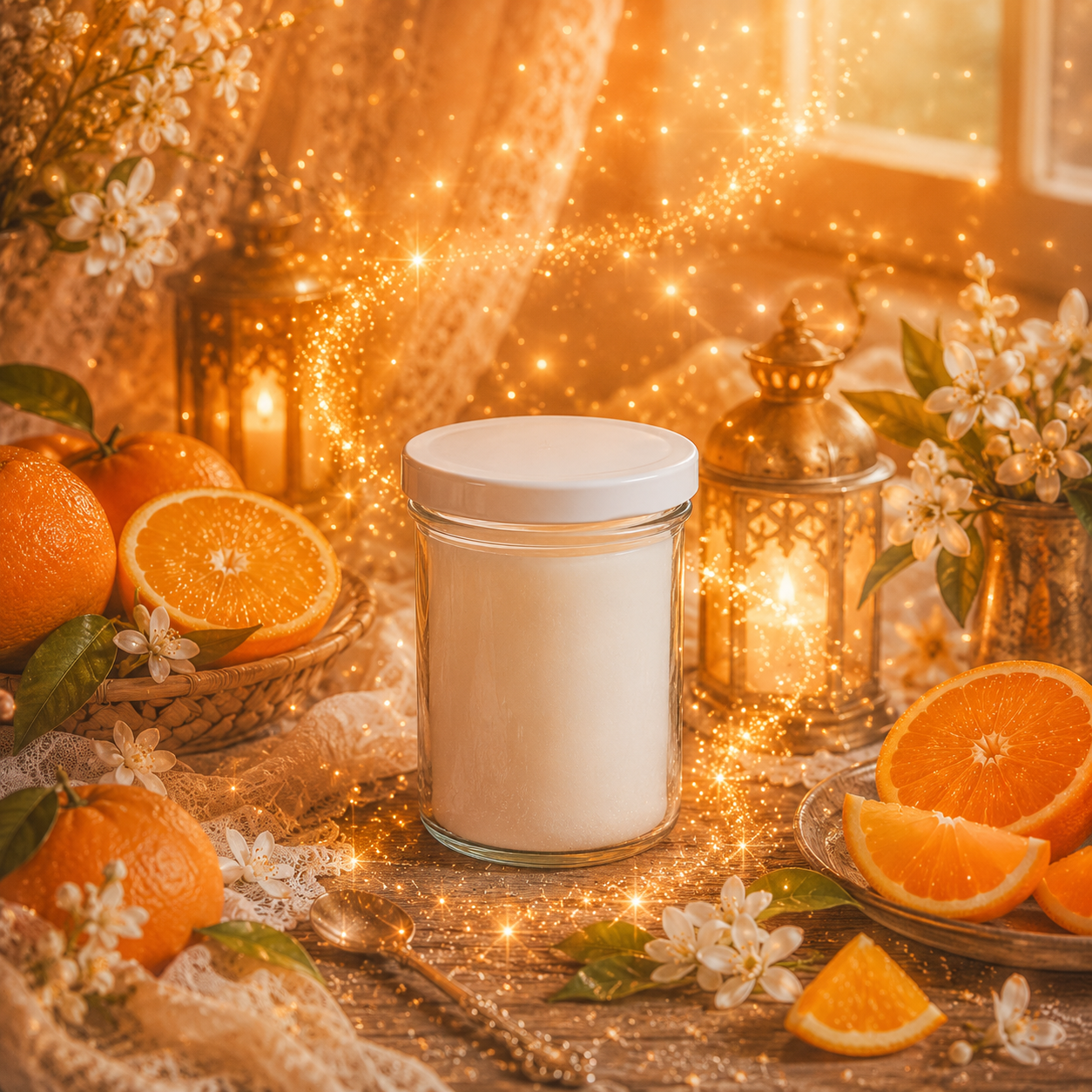 🕯️ Bougie parfumée classique - Orange
