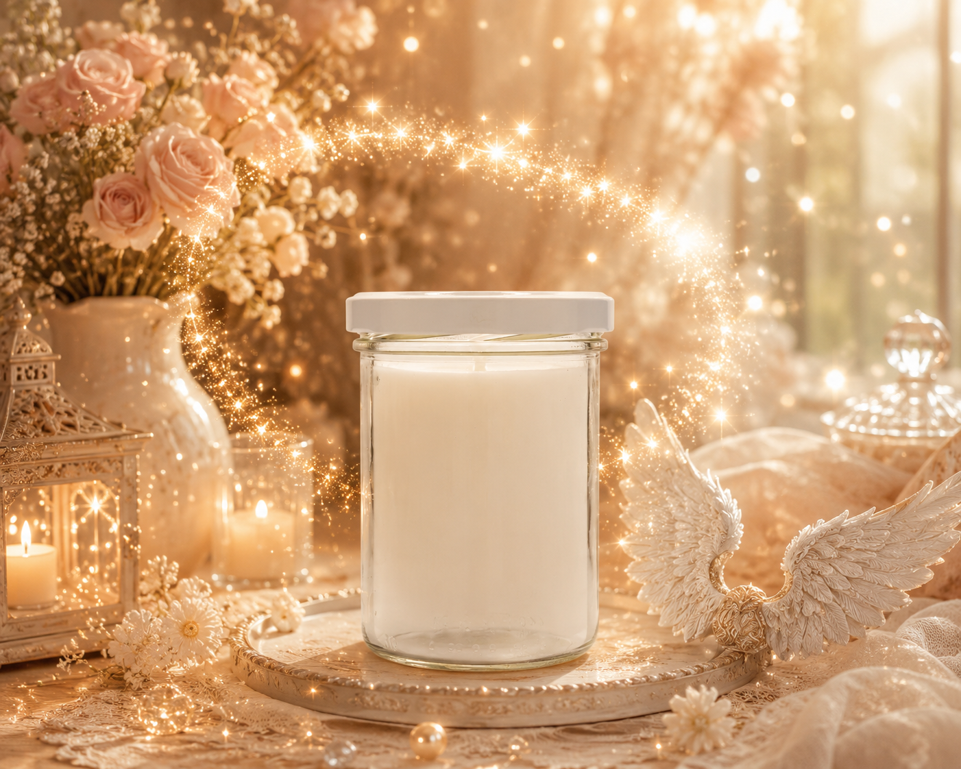 🕯️ Bougie parfumée classique - Ange