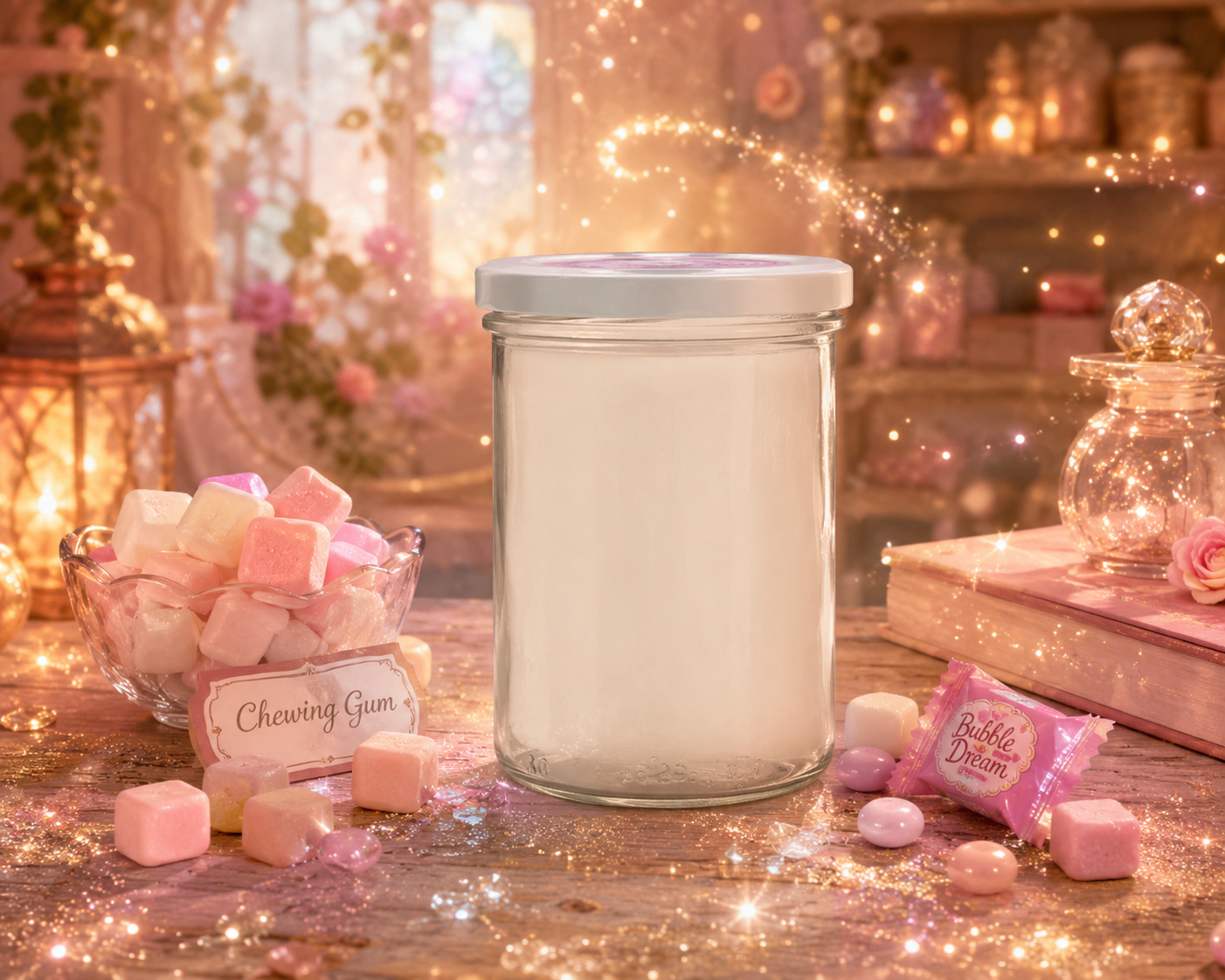 🕯️ Bougie parfumée classique - Chewing gum