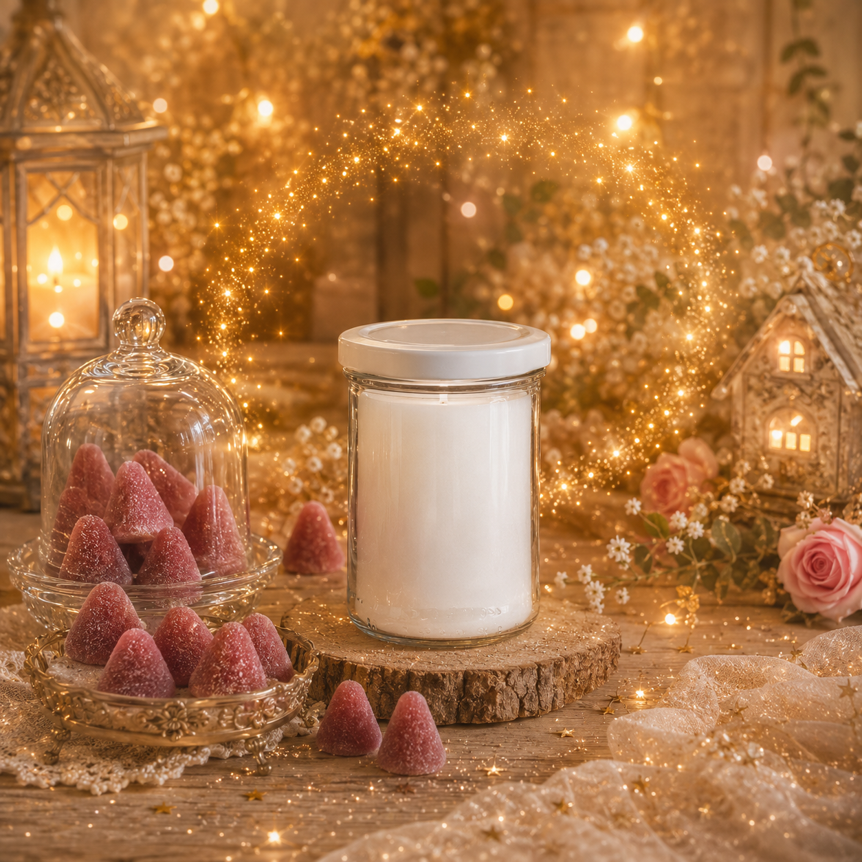 🕯️ Bougie parfumée classique - Cuberdon