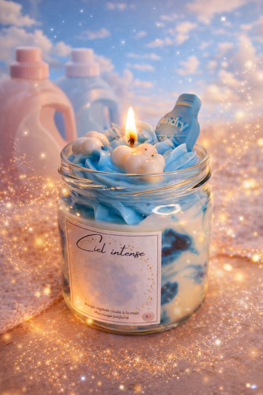 🌥️ Bougie gourmande - “Ciel Intense”