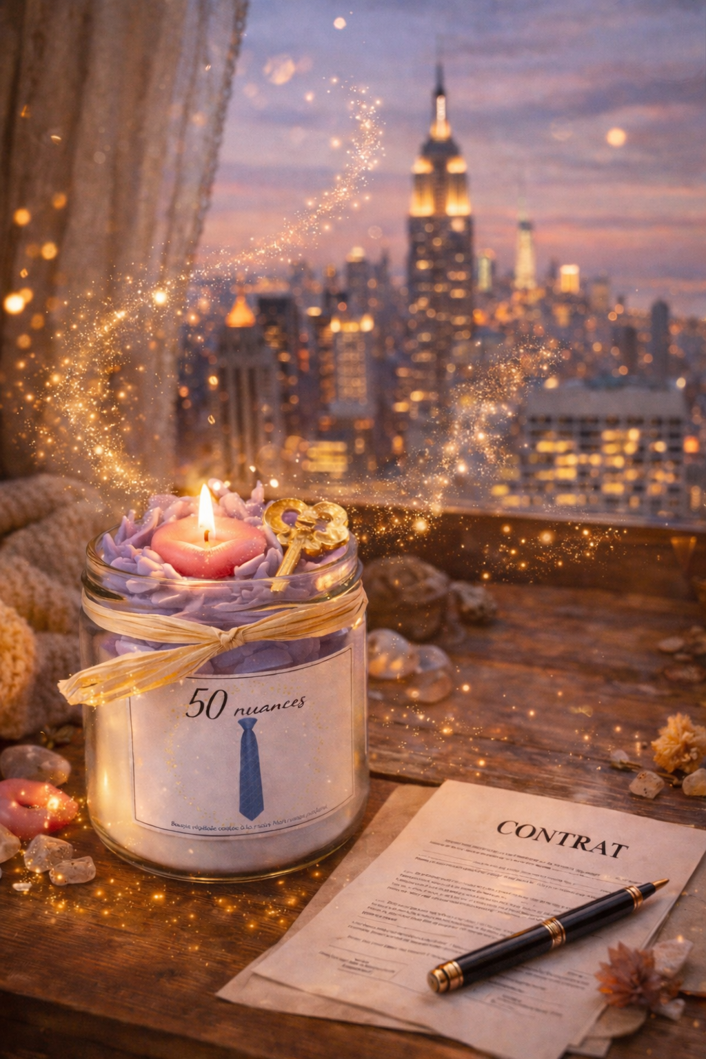 🕯️ Bougie gourmande - “50 nuances”
