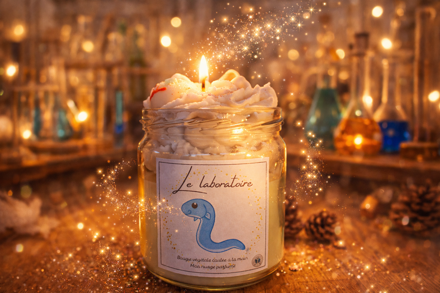 🕯️Bougie gourmande - Laboratoire