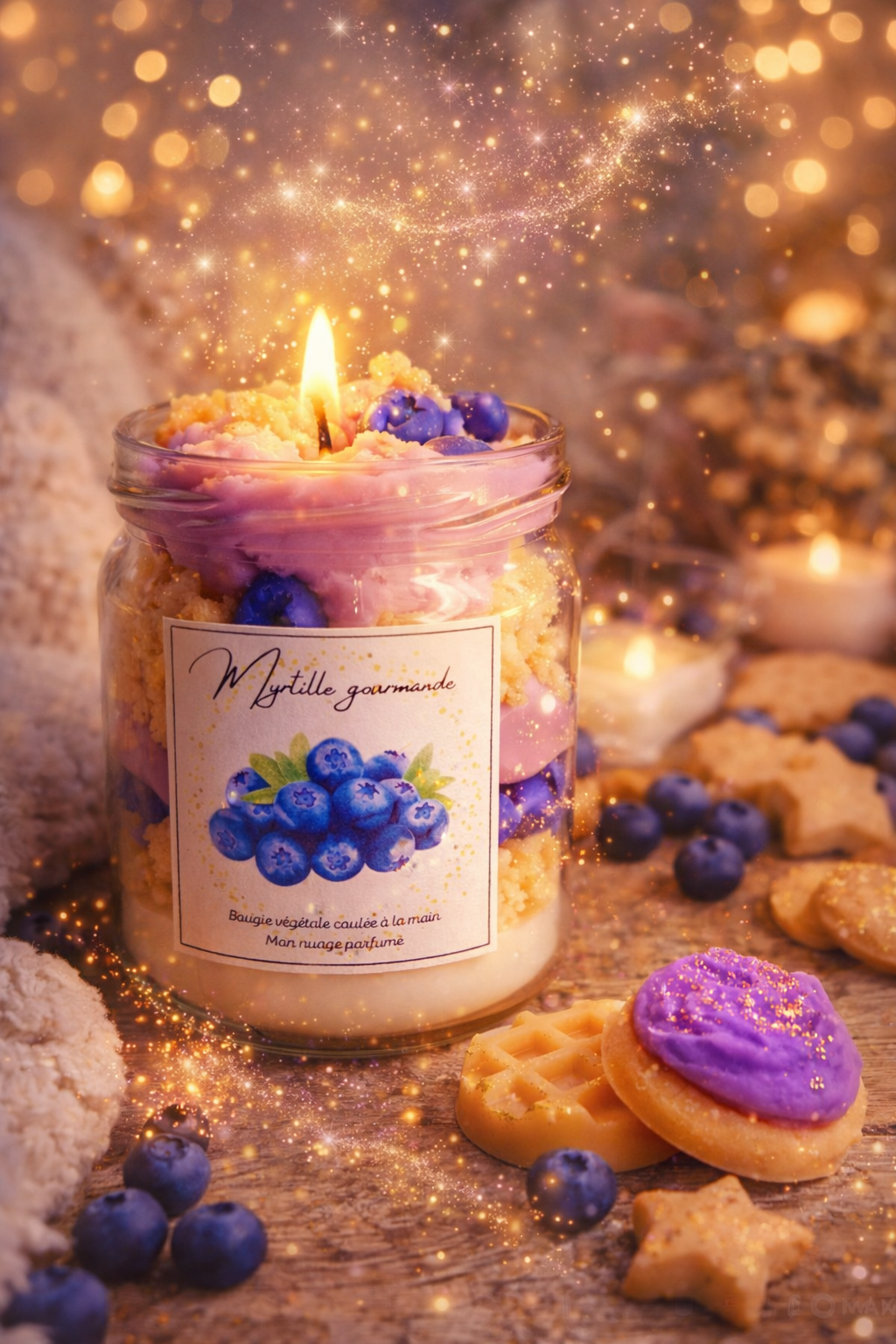 🫐 Bougie Gourmande - « Myrtille Gourmande »