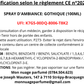 SPRAY D'AMBIANCE - GOTHIQUE (100ml) )